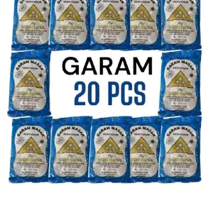 garam masak beryodium ekonomis isi 20 pcs cap lima lima Salt Bahan Bubuk Masakan Makanan