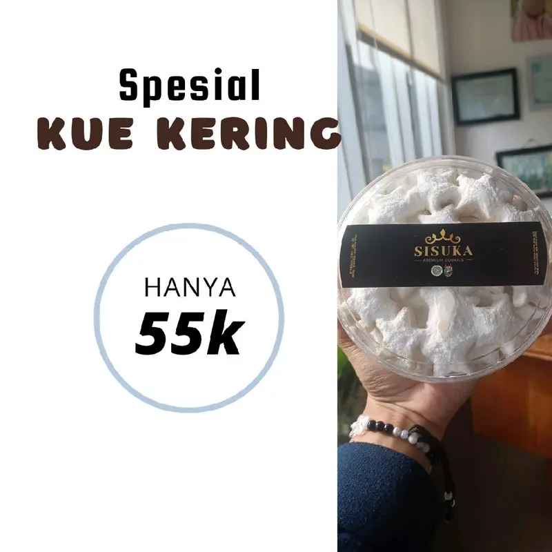 SISUKA Putri Salju Kue Kering Premium 250g 2