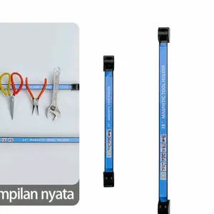 Gantungan Magnetik Perkakas / Magnetic Tool Holder 12” 18” 24” - Rak Magnet Alat Bengkel Dinding