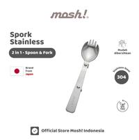 Gambar Mosh Spork Stainless - (2-in-1 Spoon & Fork) dari Mosh Indonesia Kota Administrasi Jakarta Timur 2 Tokopedia