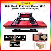 Gambar Mesin Press Lanyard - SUN Flat Heat Press SF-01 25 X 100 CM - SF-01, Surabaya dari Sun Indonesia Kota Surabaya 1 Tokopedia