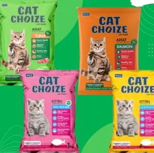 ( PAKET 5PCS ) CAT CHOIZE KITTEN - CAT CHOIZE ADULT ALL VARIAN RASA KITTEN & ADULT DRY FOOD