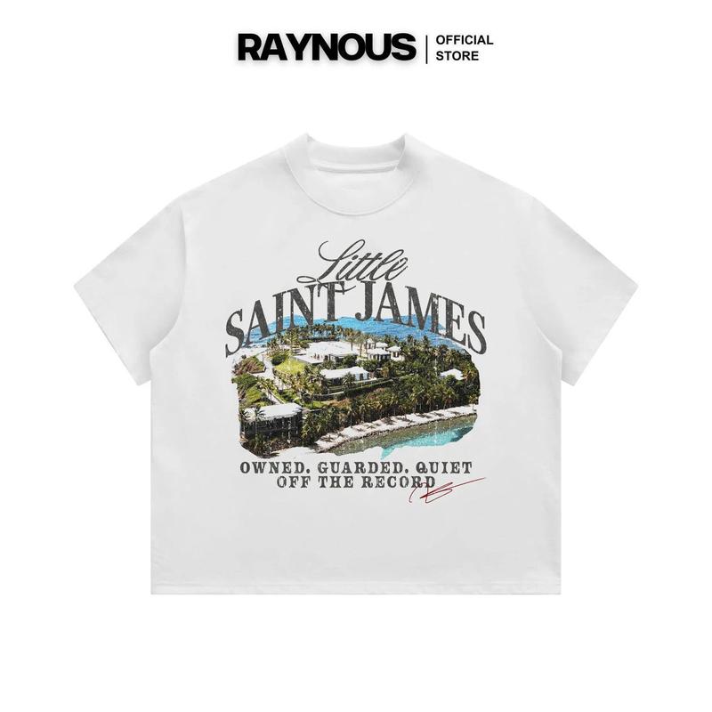 Áo Thun Boxy RAYNOUS "ST JAMES" Local Brand Unisex Nam Nữ