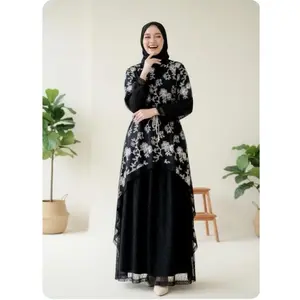 Gamis Bini Orang Tren 2026 Gamis Lebaran Terbaru Mewah Dan Elegan Outfit Wanita Modern