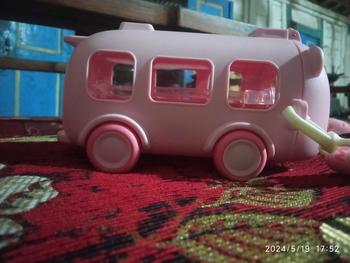 Product Review of Botol Minum Anak Mobil Mobilan Karakter Untuk Anak Sekolah Bentuk Bus Beruang Cipung Viral dan Lucu Sedotan Tali Bottles Minuman from A**l 0