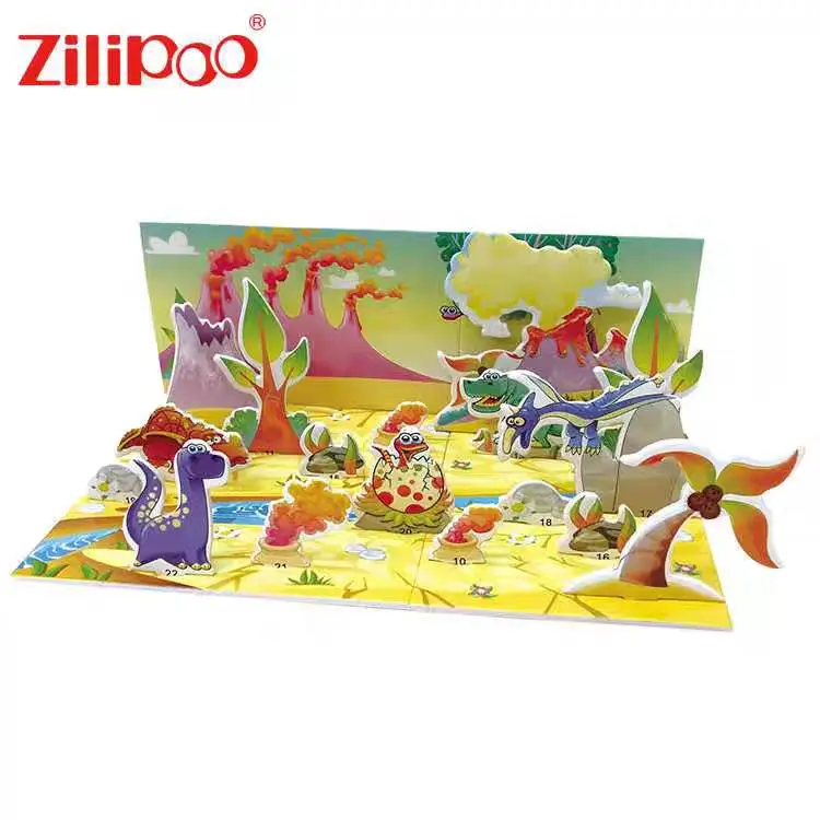Puzzle 3D Karton Kualitas Premium untuk Melatih Kembang Otak Anak - Toys, Games 1