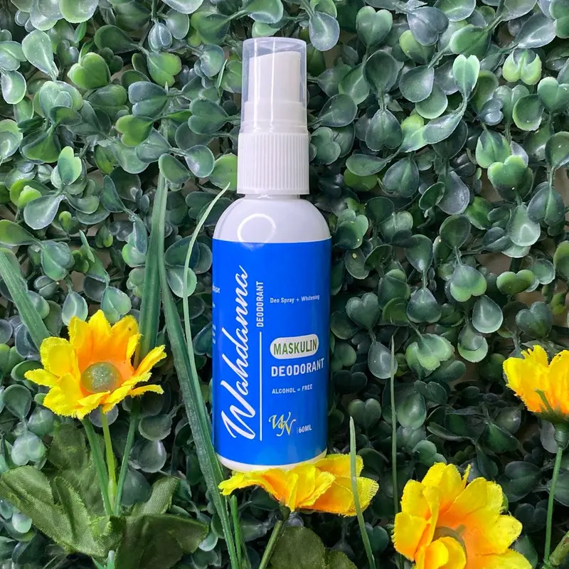 Deodoran Spray WAHDANNA varian NATURAL,  Tawas 2