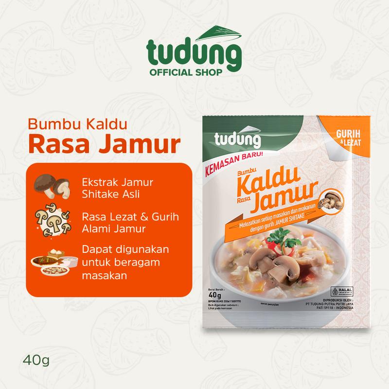Tudung Bumbu Kaldu Jamur Tudung 40gr 0