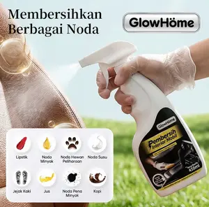 GLOW HOME Auto Cleaner Ampuh -Pembersih Jok, Plafon & Dashboard Mobil (Amanuntuk Kulit & Tangan)-1