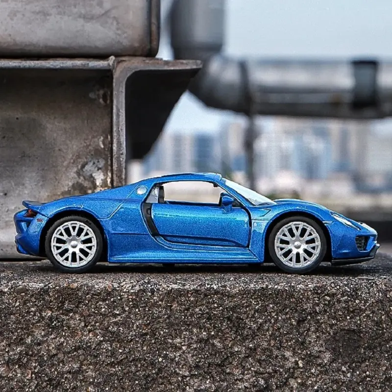 Xe Mô Hình Siêu Xe Porsche 918, RMZ City, Tỷ Lệ 1: 36, Hợp Kim, Mô Hình Sưu Tập Quà Tặng Trẻ Em, Đúc Khuôn Tinh Tế Và Ô Tô Đồ Chơi, Mô Phỏng, Tuyệt Vời Làm Quà Tặng Toy xe mini gt 1