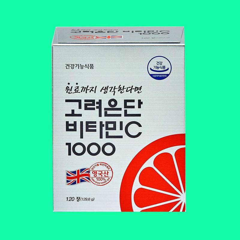 (NGUYÊN HỘP)Viên Uống Vitamin C 1000Mg Eundan Hàn Quốc-4 tháng
