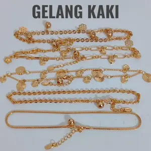 Beli 2 Produk Apapun Gratis 1- Perhiasan Gelang Kaki Wanita Titanium -best jewelry
