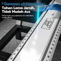Gambar HYUNDAI Penggaris Spirit Level Waterpass Aluminium Akurat Perkakas 17/21/50/100cm - 50CM/45°+90°+180° dari HYUNDAI Alat Shop Kota Tangerang 3 Tokopedia