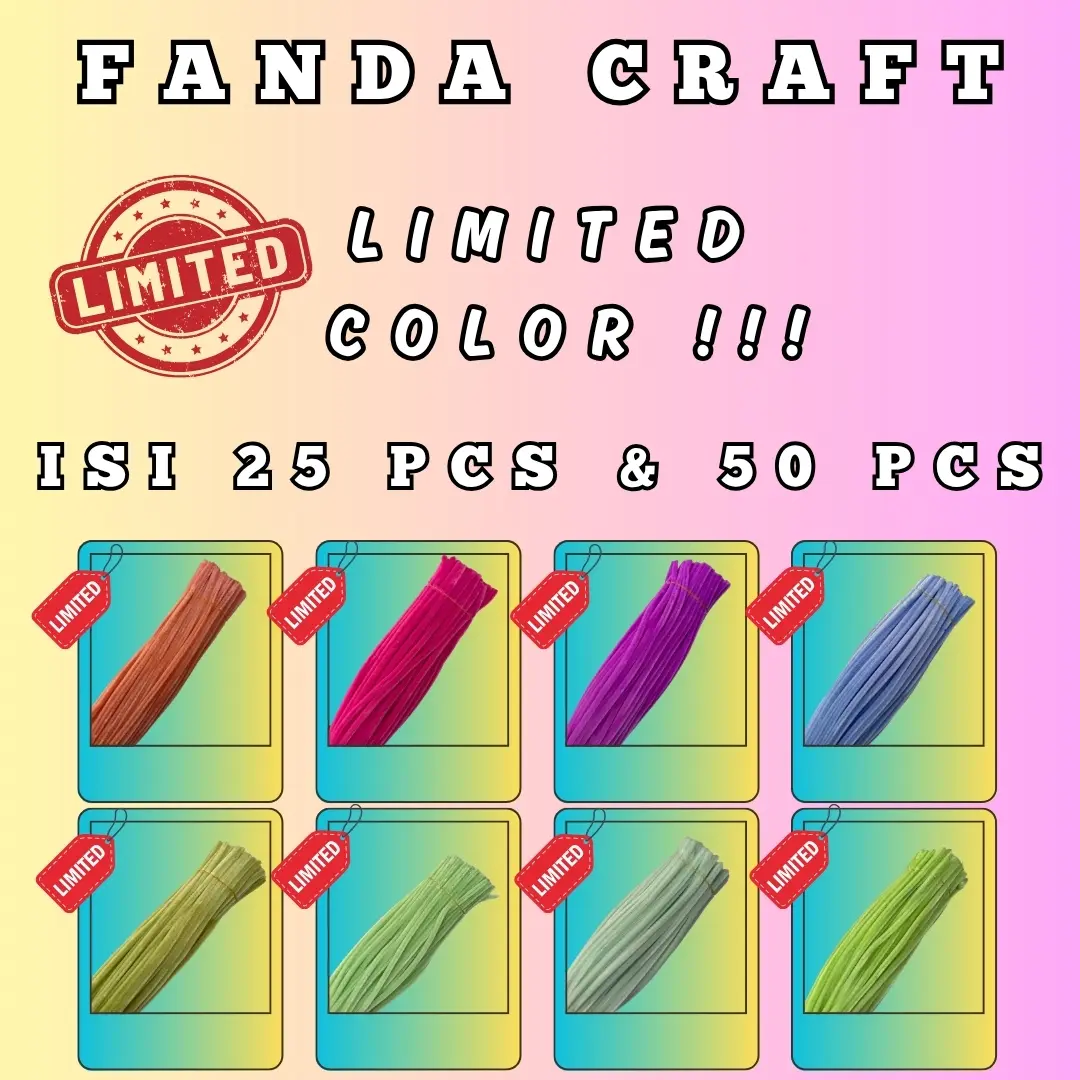 [LIMITED COLOR] Kawat Bulu Mercy isi 25pcs & 50pcs | Warna Limited & Langka untuk Kreasi Unik