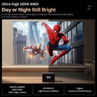 Gambar EZZRALE EZR4 PRO Google TV Projector 1080p Full HD dari KINS Official Store Kota Administrasi Jakarta Barat 4 Tokopedia