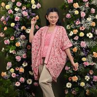 Gambar NONA RARA - Kusuma Cirebon T4098, Baju kerja batik blouse wanita modern - ALL SIZE dari Nona Rara Batik Kota Administrasi Jakarta Timur 1 Tokopedia