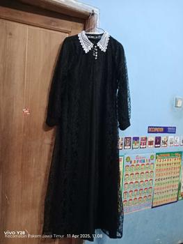 Product Review of Clemira Dress Set Outer PREMIUM 2in1 / Gamis Ceruty Inner Outer free belt / MODELO from N**n 0