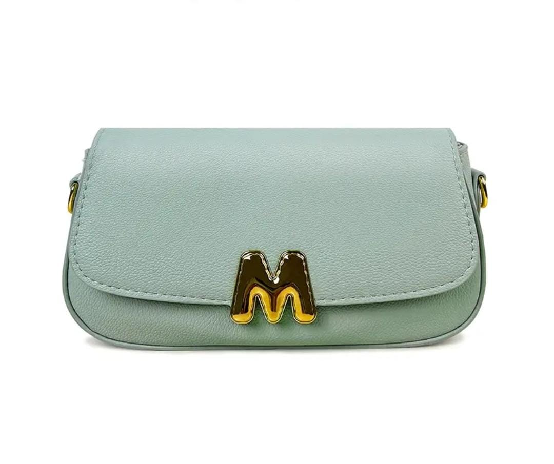 IN.M Small Baguette Bag Sling Bag Wanita Kulit Sintetis