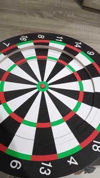Product Review of Dart Board Original Thickening Double-sided Dart Board Set With 6 Dart Pins 18/17/12 inch Family Office Game Dartboard Sports darts dart  board from Y**g 2
