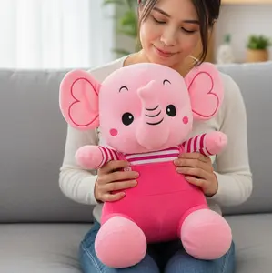 Boneka Anak Gajah Gemoy Pakai Baju Dolls Mainan Anak