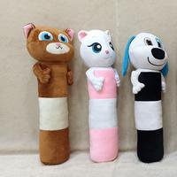 Gambar Guling Boneka Cute Cat & Friend , Boneka Kucing & Anjing Lucu - Hank White-Blue dari JnJ-STORE Kota Surabaya 1 Tokopedia
