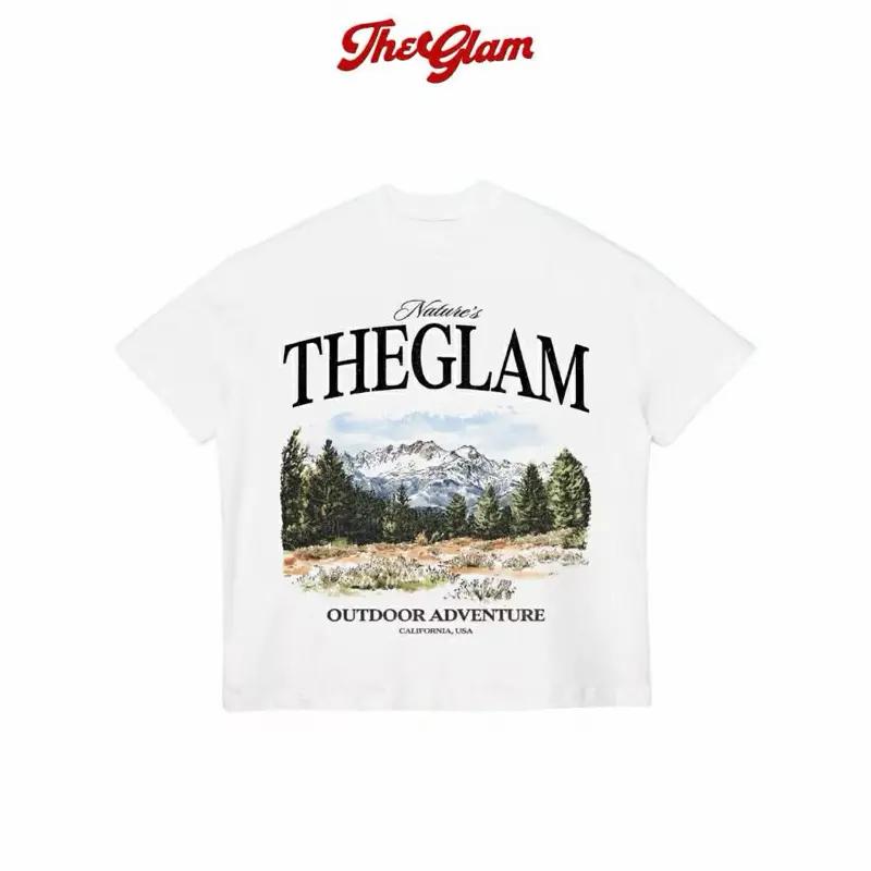TheGlam - CHÍNH HÃNG - Áo Thun Trắng "OUTDOOR ADVENTURE" Form Boxy UNISEX -…