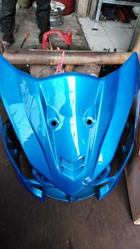 Product Review of cover tameng body komplit lampu depan sein depan beat fi dan esp 2013 2014 2015 merah hitam putih hijau biru oren Motor from s**a 0