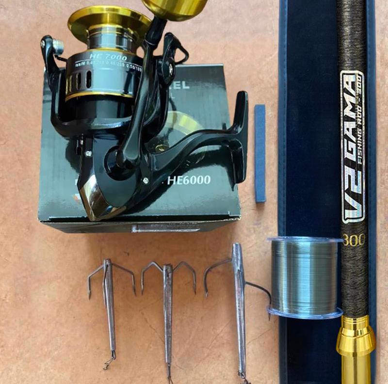  Combo Cần Câu Máy Câu 3 Tiêu Nhập Môn Số 2 Hùng Ba Tiêu - Bộ Đầy Đủ Cần Máy Dây Lưỡi - Combo Cần Gama V2 Máy Câu Carbon Bắt Cá Đi Câu Fishing Câu Cá cần câu cá combo câu cá đầy đủ máy câu đứng bộ đồ câu 3 tiêu 