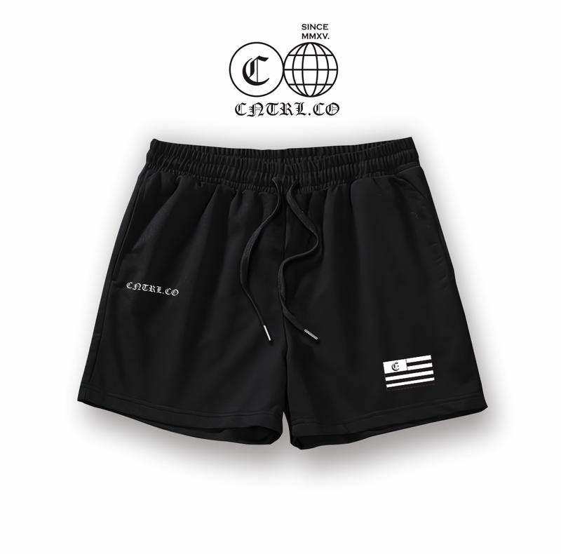 Celana Bordshort Kolor Flace Santai Surfing Dewasa Boxer Casual Cowok Hitam Distro 3