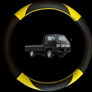 Sarung setir mobil Pick up L300 / Cover setir mobil l300 minibis ukuran L motif sabit Car Motorcycle Wheel Jok Karet