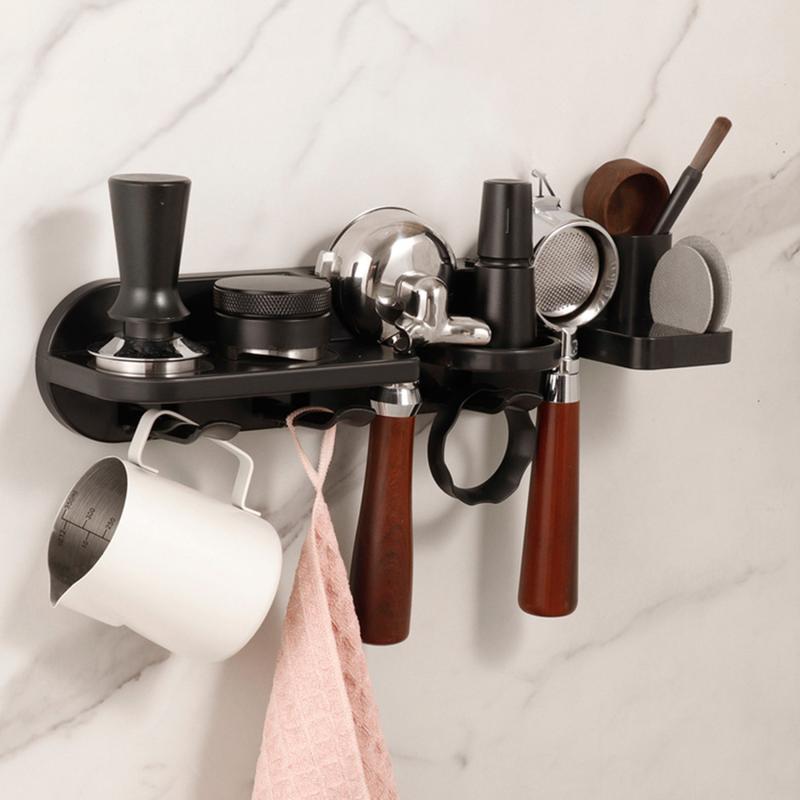 Product Introduction of Wall-mounted coffee filter holder, waterproof ABS holder, Espresso machine, handle group, wall mounted, Rack51/54/58MM 30