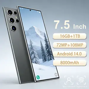 [Bisa COD] Smartphone RAM 16GB ROM 1TB Layar 7,3 Inci Baterai 8000mAh Android 14 Kamera 72MP+108MP 5G Dengan Layar AMOLED 120Hz dan Snapdragon 8 Gen 2 HP Flagship Fast Charging 45W Garansi Resmi Bisa COD