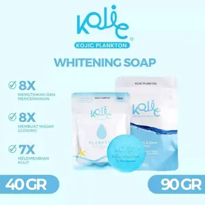 KOJIC PLANKTON BRIGHT & GLOW SOAP 40 GR  & SOAP 90 GR