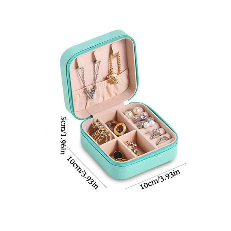 Product Introduction of Portable Jewellery Box For Earring Necklace Ring Travel Jewelry Box 20