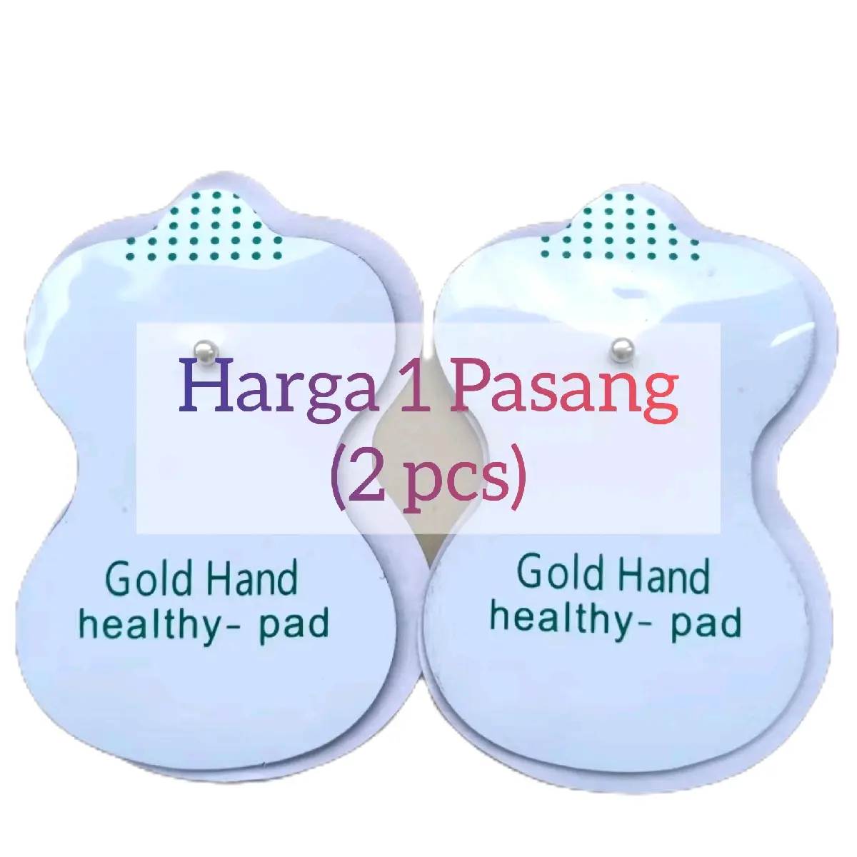 2 PCS (1 Pasang) Gel healthy Pad - Alat Tempel Elektroda Reiki Sunmas digiwell GEIIS GOOD QUALITY