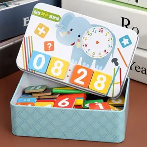 Mainan Edukasi Anak Intelligen Stik Belajar Berhitung Puzzle Magnet