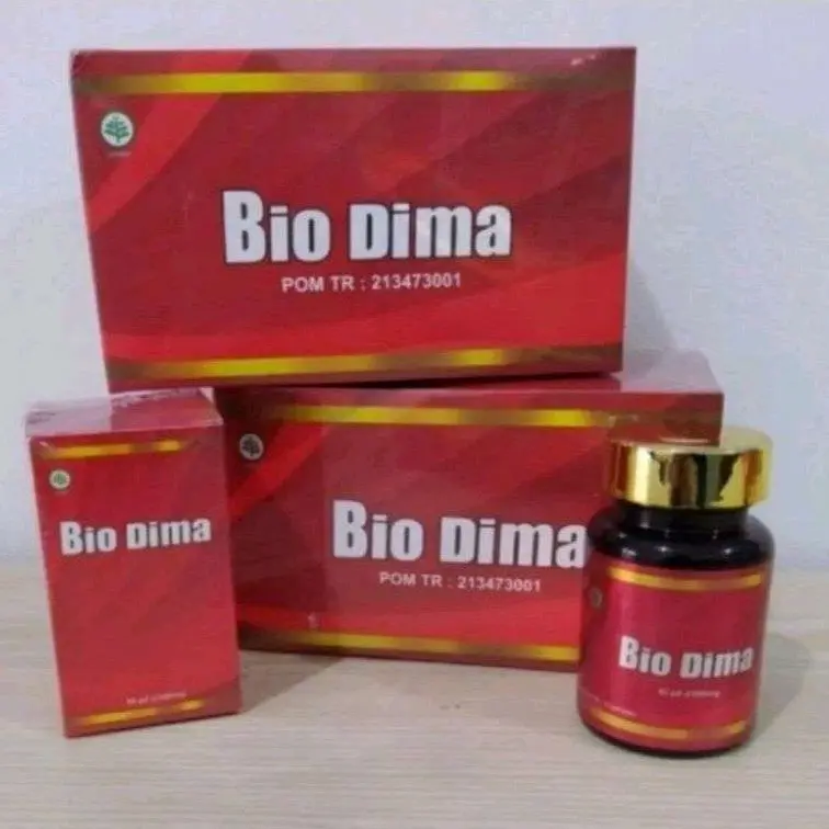 BIO DIMA MYBIODIMA ASLI SUPLEMEN HERBAL TULANG NYERI SENDI ASAM URAT REMATIK BPOM