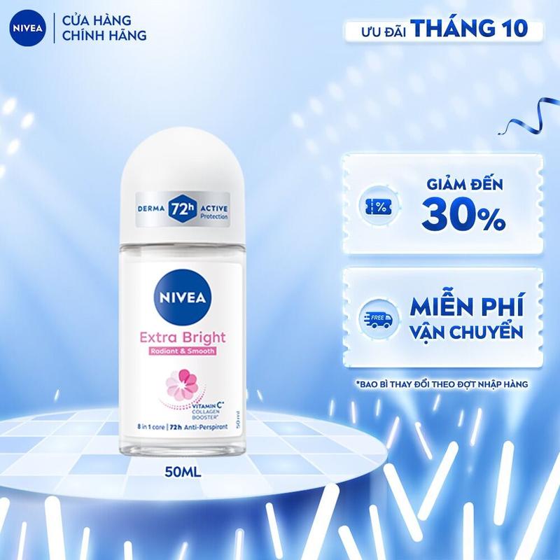 Lăn Ngăn Mùi NIVEA Dưỡng Da Từ 8 Super Food | Vitamin C (50 ml) - 81644/83781/83747