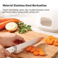 Gambar IDEALIFE - Knife Set - Perlengkapan Pisau Dapur - KS-6003 dari IDEALIFE ONLINE STORE Kota Administrasi Jakarta Utara 3 Tokopedia