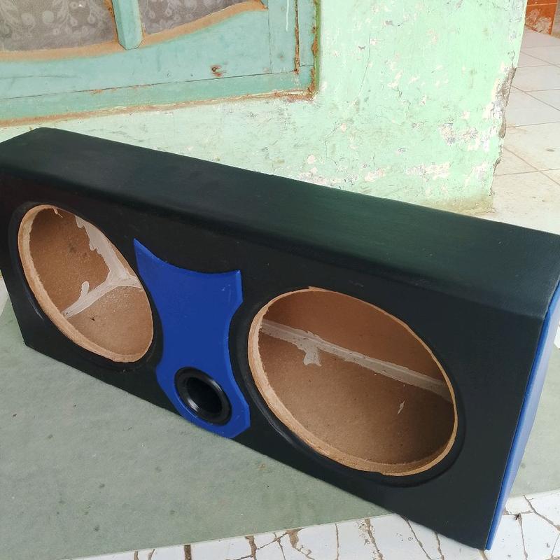 BOX SUBWOOFER DOBEL UNIVERSAL 10 INCH BAHAN MDF KETEBLAN 18 MM 4