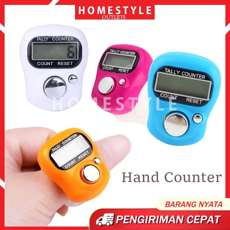 Alat Hitung Elektronik Finger Tally Counter Mini Jari Penghitung