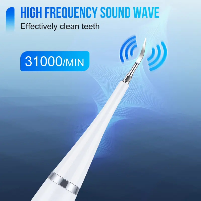 ZHYO Smart Ultrasonic Scaling Alat Pembersih Karang Plak Sikat Gigi Electric 6
