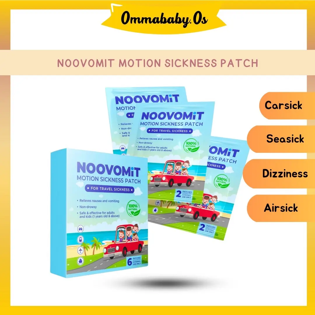 Noovomit Motion Sickness Patch For Travel by Sea, Flight, Dizzy