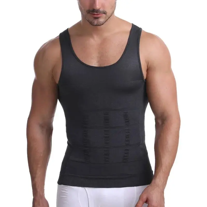 Premium Singlet Korset Pria Pelangsing Badan Ampuh Body Shaper 6