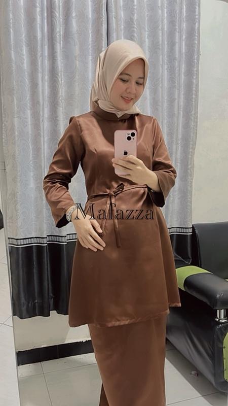 Product Introduction of Tunik wanita ,baju kurung melayu , setelan rok kurung melayu wanita , inner muslim ,,, 6