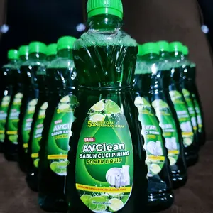 AVClean Sabun Cuci Piring Power Liquid 450ml - 5x Lebih Cepat Bersihkan Lemak Baru