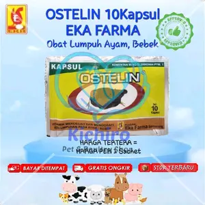 Ostelin Obat Ayam Lumpuh Isi10Kapsul Eka Farma