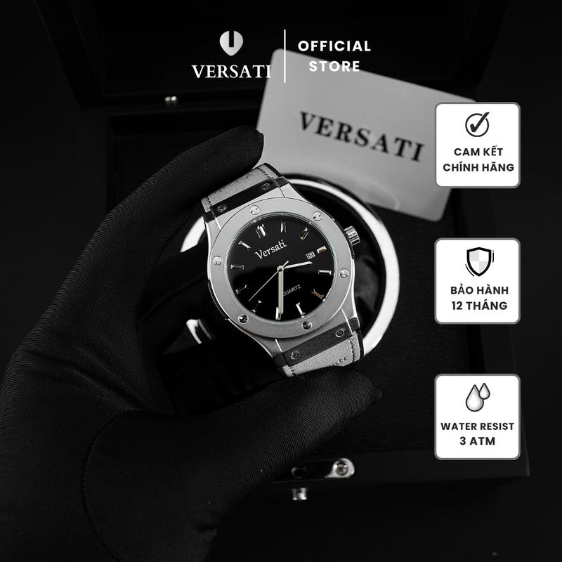    MS STORE X TOÀN PHÚ SHOP  Đồng Hồ Nam Versati Phiên Bản  Cao Cấp Thời Trang Sang Trọng - M186 