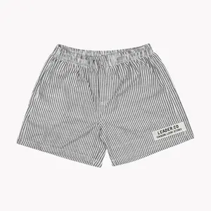 LEADER.CO Boxer Stripe BASIC SALUR Pria Wanita Celana Pendek Unisex