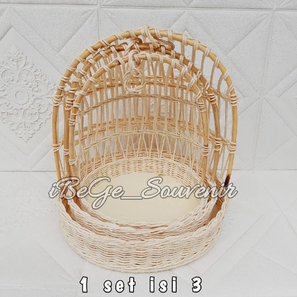 Parsel seserahan hantaran model ayunan sangkar burung